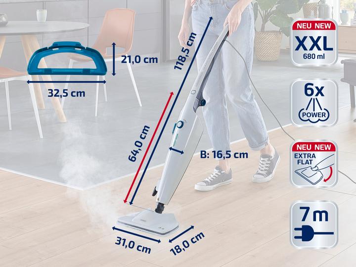Productafbeelding Leifheit CleanTenso Power 2.0 (6 bar, 1200 W)