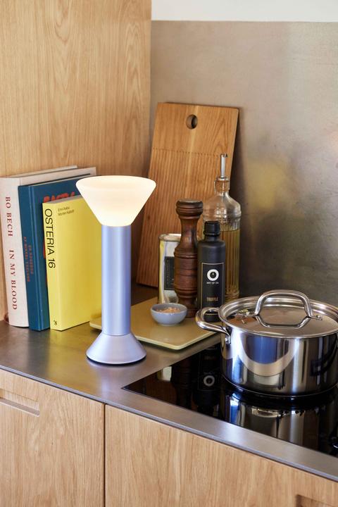 Immagine prodotto Hübsch Lampada portatile Flash viola metallizzato