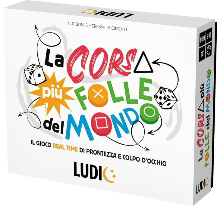 Image du produit Headup Games Ludic IT59124 The Craziest Race in the World, Real Time Game of Readiness and Eye Strike IT59124 Fam