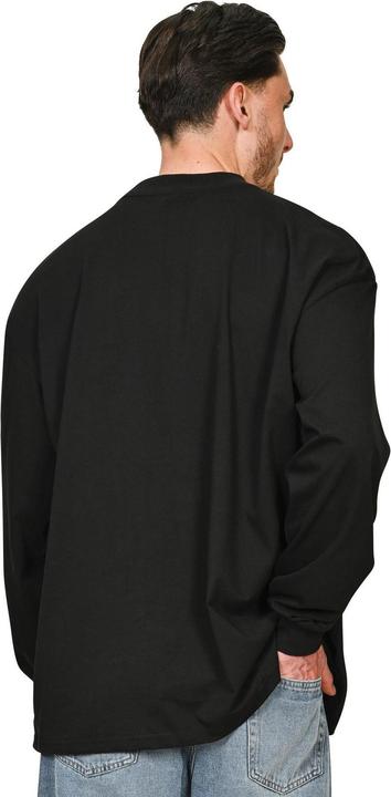 Actual product image Casual Classics Unisex Adult Combed Ringspun Cotton Extended Neckline Oversized Long-Sleeved T-Shirt (XS)