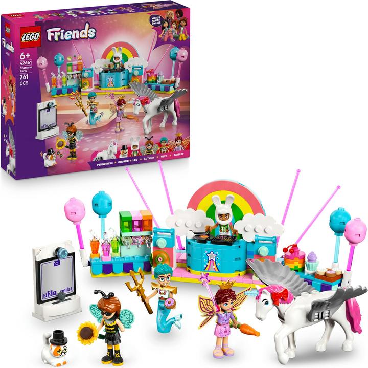 Produktbild LEGO Kostümparty mit Einhorn und Fee (42661, LEGO Friends)