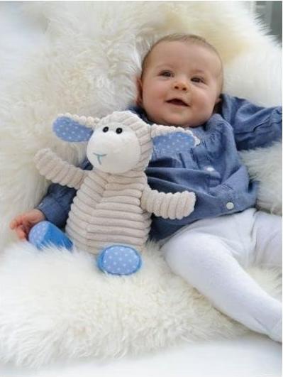 Immagine prodotto Warmies Peluche riscaldante blu per bambini