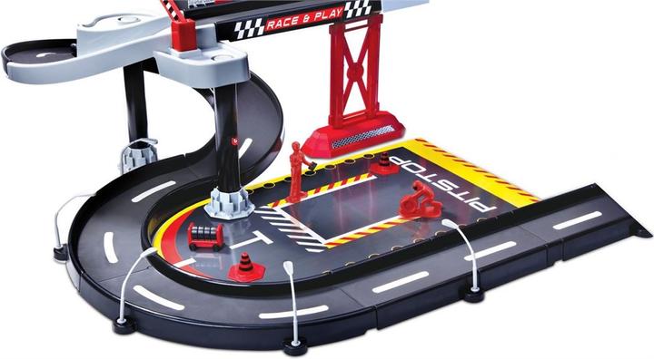 Actual product image Bburago Burago Ferrari Racing Garage 1/43