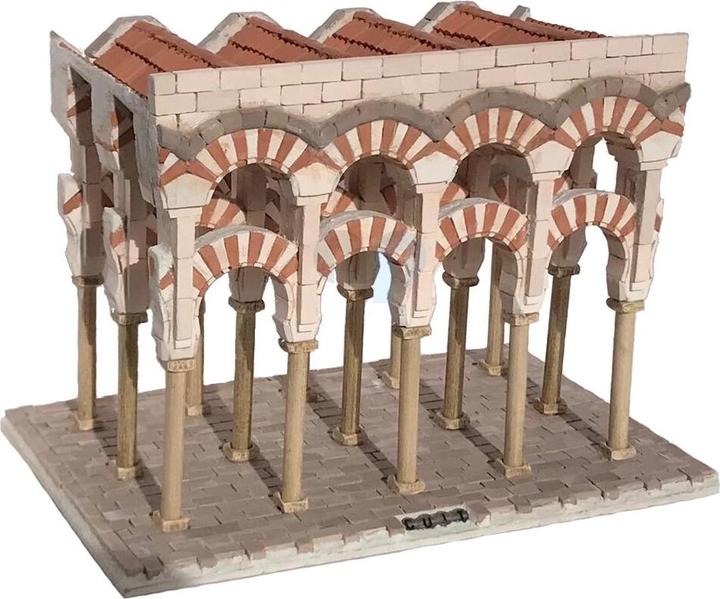 Produktbild Block Cuit. 3D Keramik-Modelbausatz -Cordoba-Mezquita Säulen Konstruktion (22 x 16 x 13 cm)