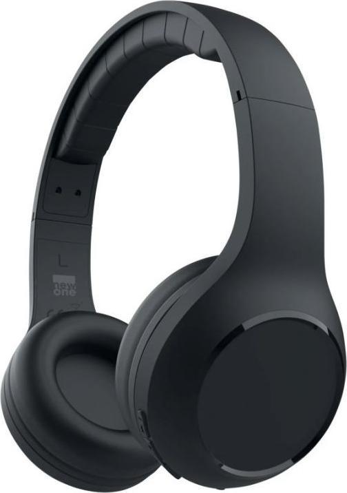 Immagine prodotto New One Cuffie Bluetooth HD 68, nero (Senza fili)
