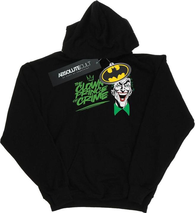 Actual product image Womens/Ladies Batman Joker The Clown Prince Of Crime Hoodie (M)