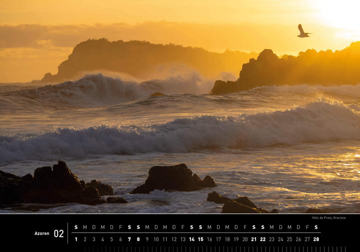Produktbild Azoren Premiumkalender 2026 (50 x 35 cm, Harter Einband, Deutsch)