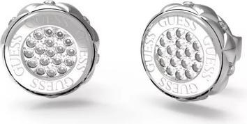 Guess Fashion Steel Stones With Zircons Stylish Earrings