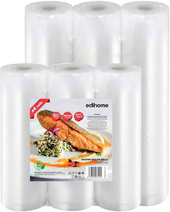 Immagine prodotto Edihome 6 Rollen Vakuumierbeutel (6 x)