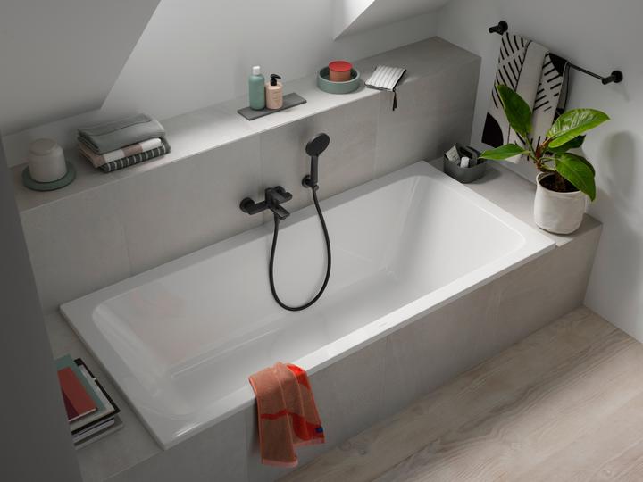 Immagine prodotto Duravit Vasche da bagno D-Code, 1800x800 mm, rettangolare, versione da incasso, 285 litri, 2 spioven (285 l, 80 cm, 180 cm)
