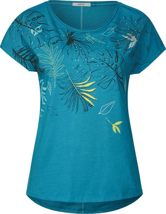 Produktbild Cecil Shirt mit Blätterprint (L)
