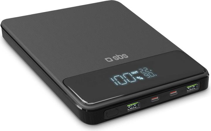 Actual product image SBS Ultra-slim, 20,000 mAH, 100 Watt powerbank (20000 mAh, 100 W)