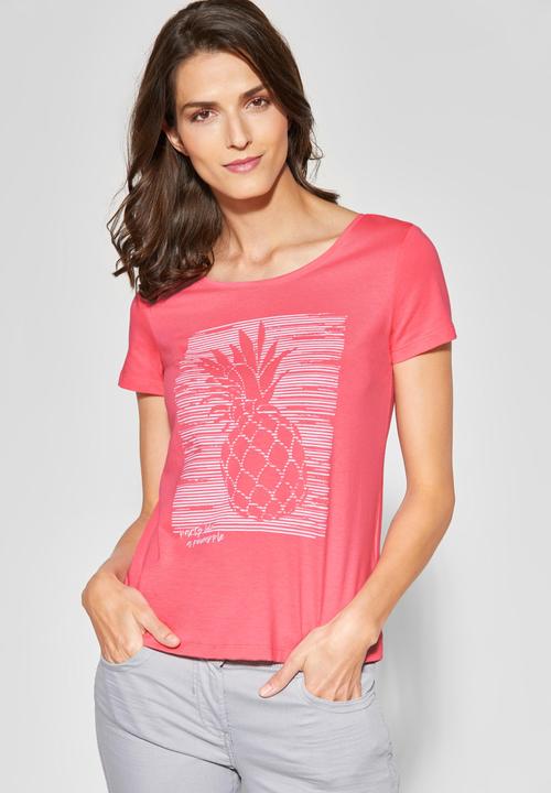 Produktbild Cecil Shirt mit Ananas-Print (S)