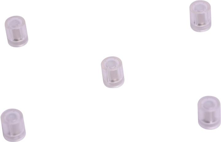 Produktbild Supermagnete Tafelmagnete zylindrisch, transparent (5 x)