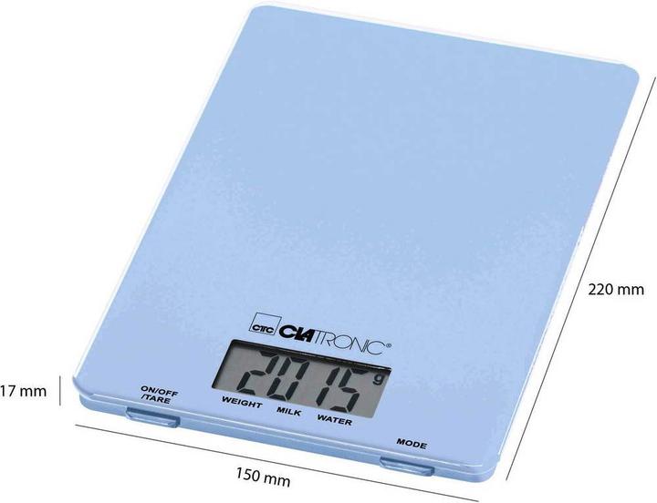 Actual product image Clatronic Kitchen scales