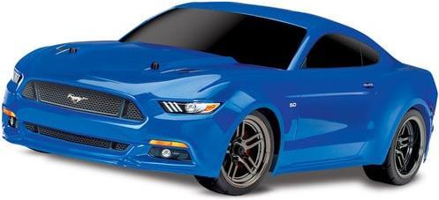 Immagine prodotto Traxxas 4TEC 4X4 Ford Mustang blu RTR (senza batteria/caricabatterie) 1/10 4WD TW (RTR pronto all'uso)