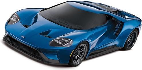 Actual product image Traxxas 4Tec 4x4 Ford GT blue RTR without battery / charger 1/10 4WD touring goods Brushed (RTR Ready-to-Run)