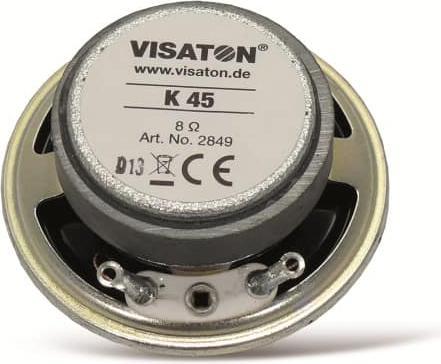 Produktbild Visaton Miniature Speaker, 45mm diameter, 8 ohm