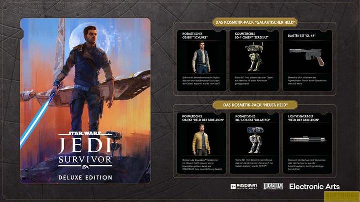Produktbild EA Games Star Wars Jedi: Survivor Deluxe Edition (PS5, Multilingual)