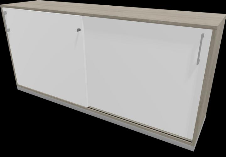 Bianco, Grigio argento, Legno decorativo grigio con struttura