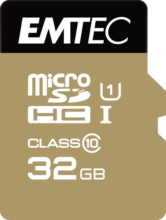 Emtec Elite Gold (32 GB, microSD, U1, UHS-I)
