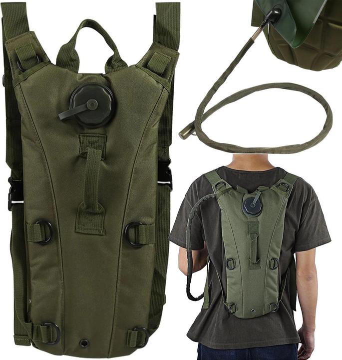 Extralink Military Berg-Rucksack Mit Trinksystem Und 3l Wassertank Mil-1114