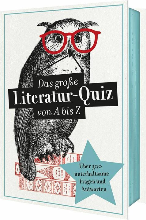 Immagine prodotto MOS55034 - Il grande quiz letterario dalla A alla Z, per 2 o più giocatori, da 12 anni (edizione DE) (Tedesco)