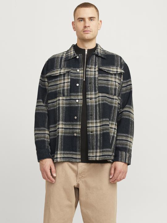 Produktbild Jack & Jones Plus Size Wide Fit Overshirt Overshirt (7XL)