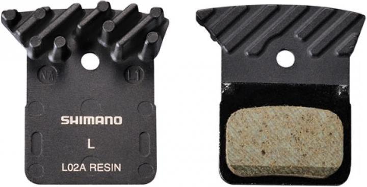 Actual product image Shimano L02A with cooling fins (Shimano, Organic (Resin))
