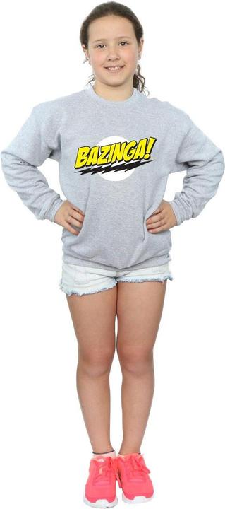 Actual product image Dam Girls Sheldon Bazinga Sweatshirt (140, 146)