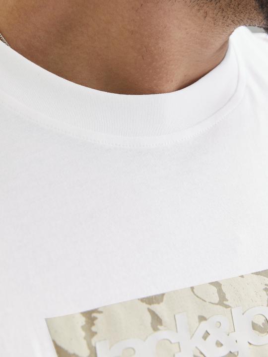 Actual product image Jack & Jones Plus Size Gedruckt T-shirt T-shirt (5XL)