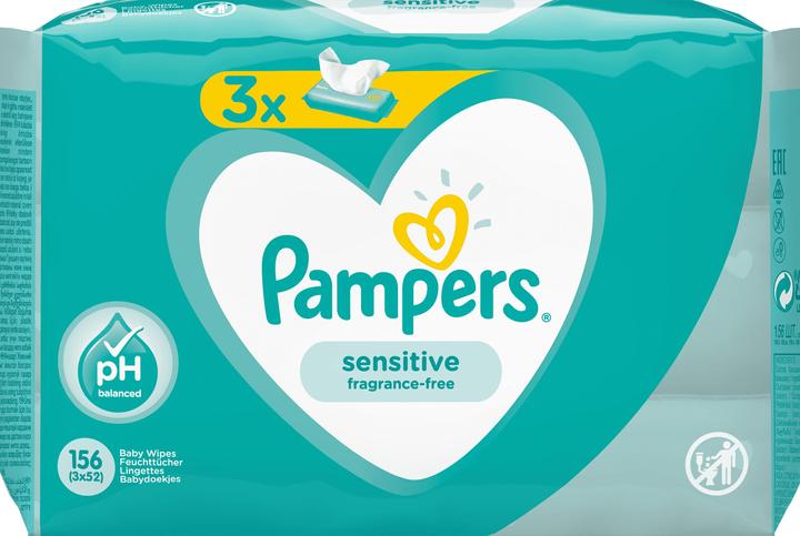 Pampers Sensitive (156 pièce(s))