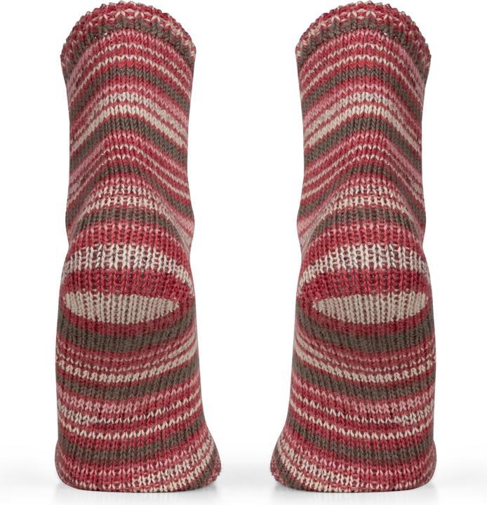 Actual product image Normani 2 Paar Gestrickte Wollsocken Bunt-geringelt (pack of 2, 43 - 46)