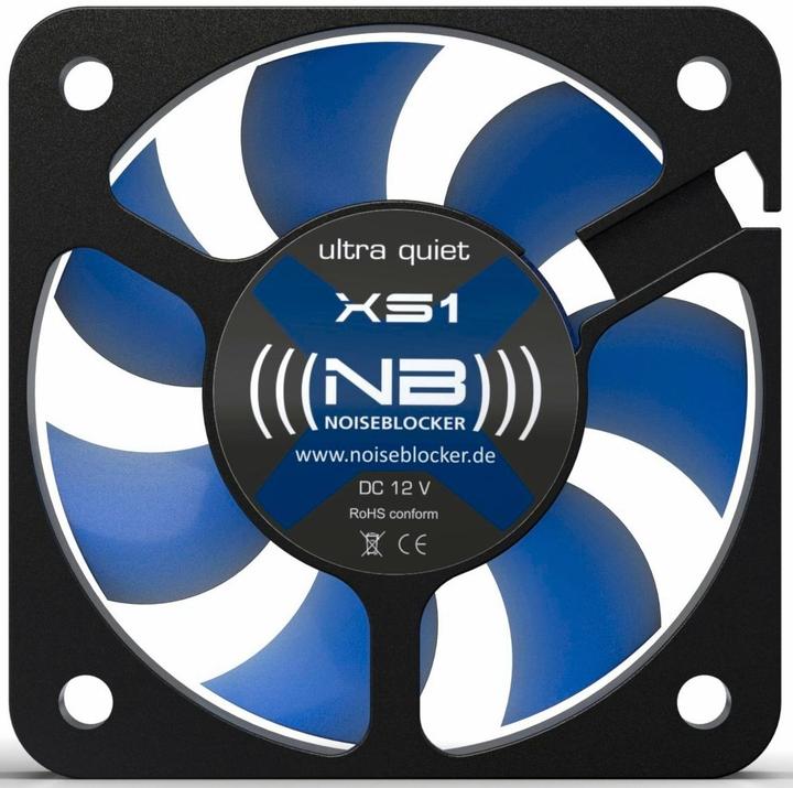 Actual product image Noiseblocker NB-BlacksilentFan XS1 (50 mm, 1 x)