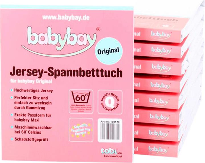 Actual product image Babybay Jersey for Original (43 x 84 cm)