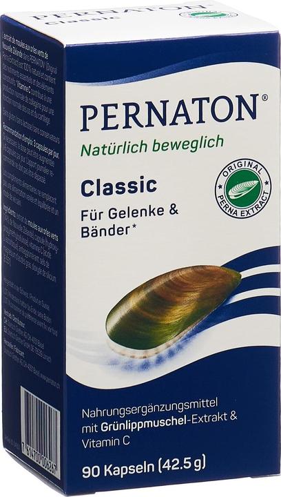 Actual product image Pernaton Classic green-lipped mussel (1 Piece, Capsules, 42.60 g)
