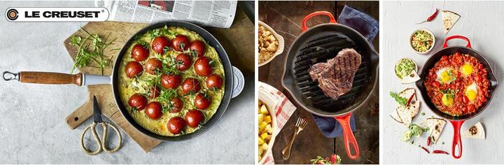Actual product image Le Creuset Cooking with cast iron (German, Le Creuset)