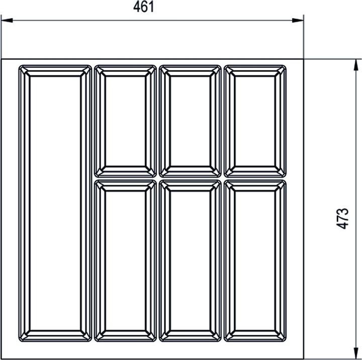 Immagine prodotto Agoform Besteckeinsatz Classico