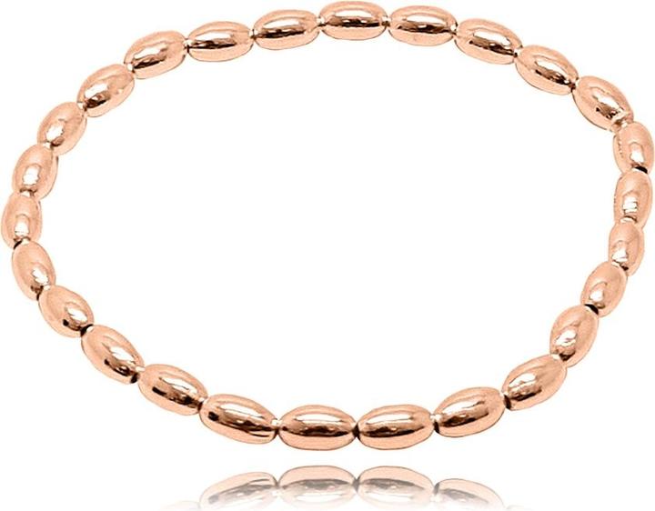Immagine prodotto Leyda Bracciale Navette (18 cm, placcato oro 750 / oro 18 K, Argento 925)