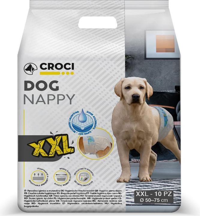 Image du produit Croci Spa Dog Nappy Couches pour chiens L 34-48cm (Chien)