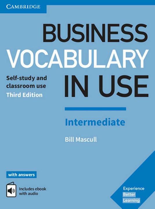 Actual product image Business Vocabulary in Use: Intermediate Third edition. Wortschatzbuch + Lösungen + eBook (German, English, 2018)