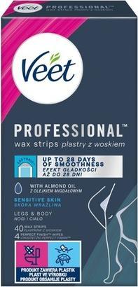 Image du produit Veet Easy-Gelwax patchs de cire pour l'épilation du corps 40pcs (40 ml, 40 x, 130 g)