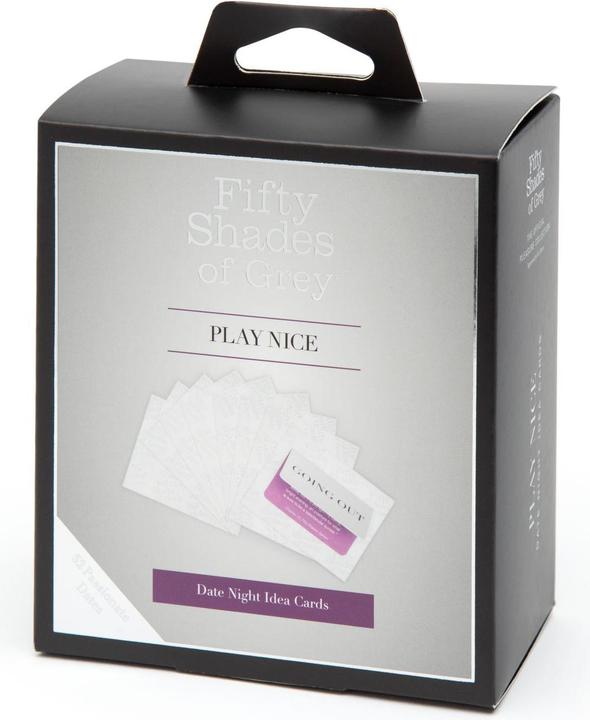 Produktbild Fifty Shades of Grey Play Nice Date Night Idea Cards (Sonstiges, Deutsch, Englisch)