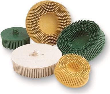 Produktbild 3M Bürstenscheibe RD-ZB Roloc Bristle Disc D.50,8mm K.50 Scotch Brite grün (50)
