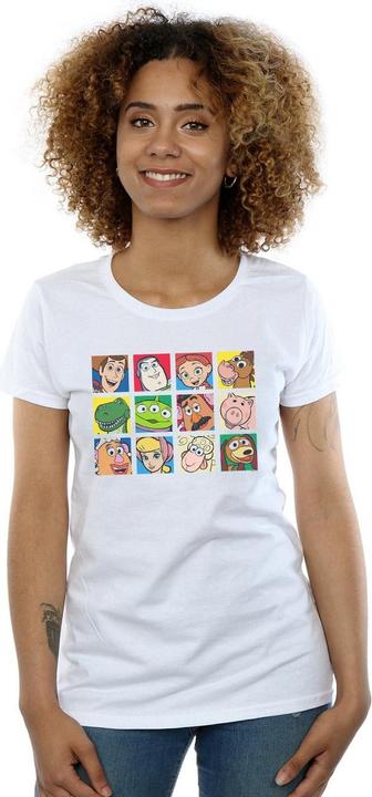 Immagine prodotto Disney Toy Story Character Squares Maglietta Donna (XL)