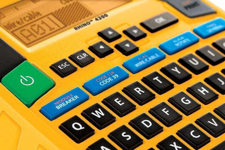 Produktbild Dymo Rhino 4200 Etikettendrucker Wärmeübertragung Kabellos QWERTY (180 dpi)