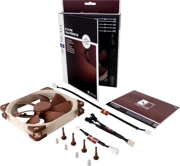 Actual product image Noctua Nf-A14 Pwm (140 mm, 1 x)