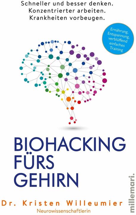 Actual product image Biohacking for the brain (German, Kristen Willeumier, 2021)