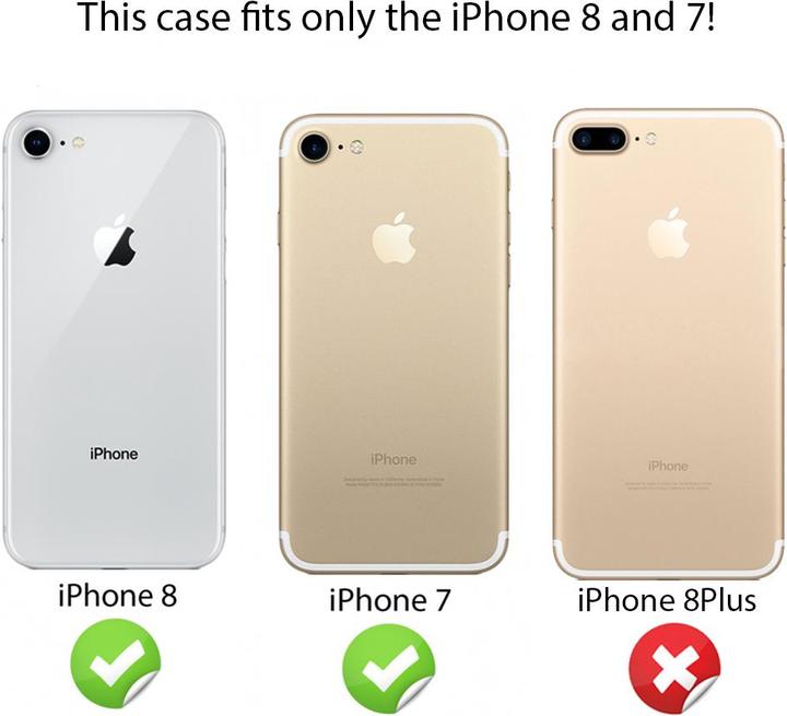Image du produit Nalia Étui pour téléphone portable à 360 degrés (Apple iPhone 7, Apple iPhone SE (2ème génération))