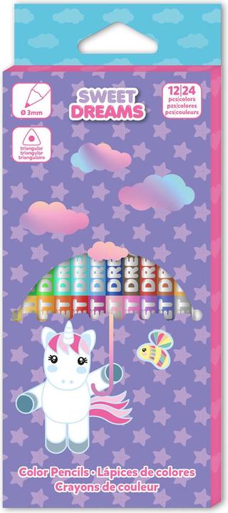 Produktbild Sombo Sweet Dreams Buntstifte doppelseitig (Mehrfarbig, 12 x)